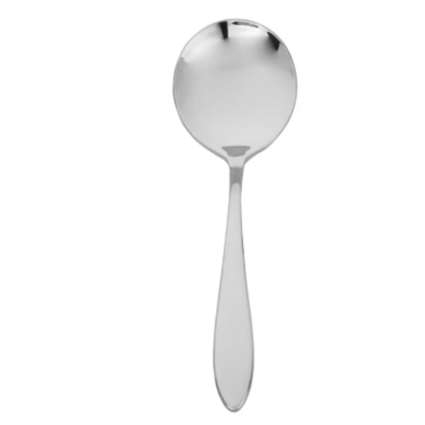 Walco - #0112 6" Idol Bouillon Spoon - 18/0 Stainless Steel - 12 Ct