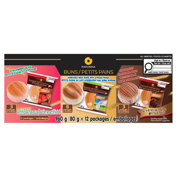 Marunaka Variety Pack Buns