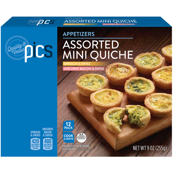 PICS Assorted Mini Quiche Same-Day Delivery or Pickup | Market 32 and ...