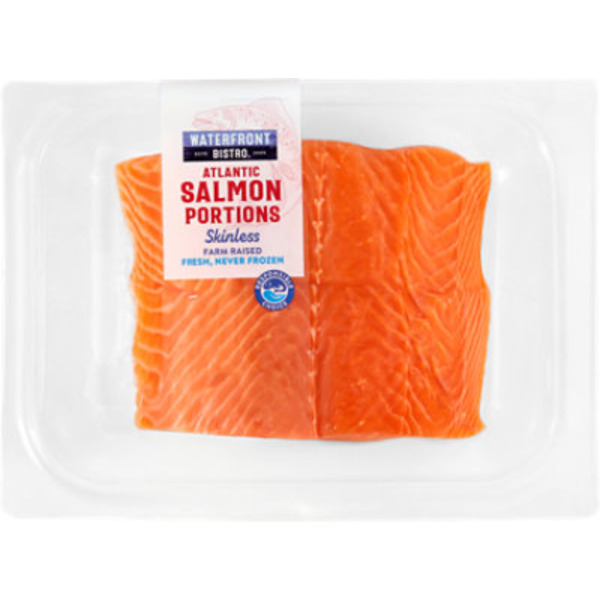 Waterfront Bistro Skinless Atlantic Salmon Portions