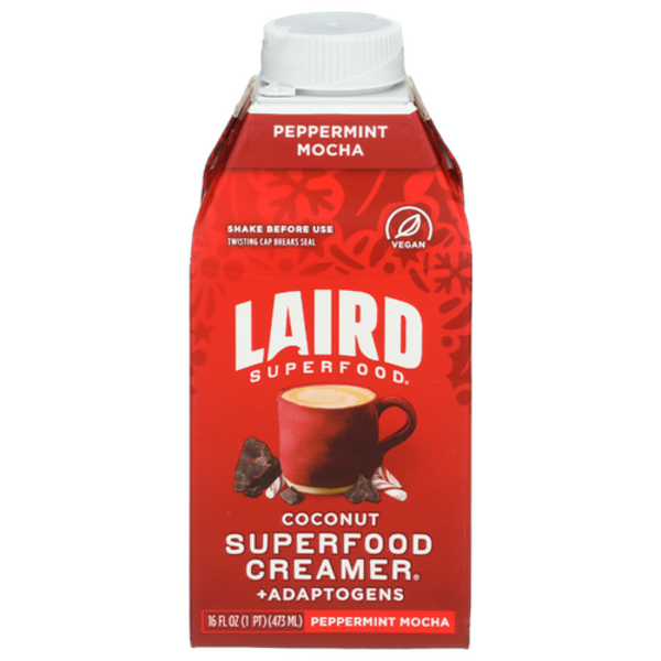 Laird Superfood Peppermint Mocha Coconut Superfood Creamer Same