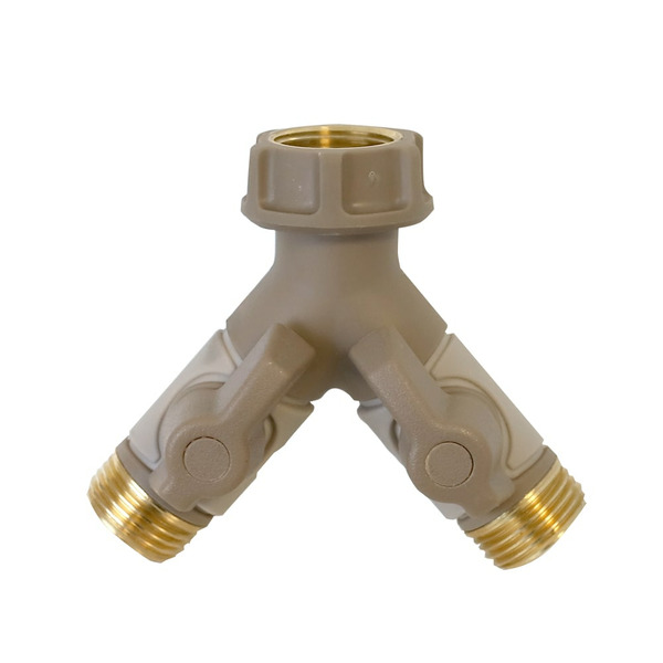 Orbit 3/8-in Brass and stainless steel Mist hose adapter