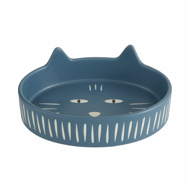 Whisker City Ceramic Cat Ears Cat Saucer
