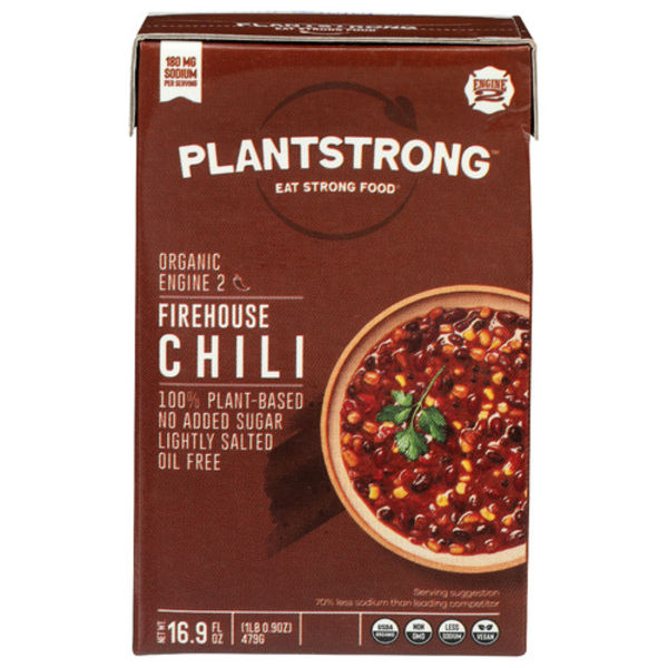 Plantstrong Organic Engine 2 Firehouse Plant-Based Chili Same-Day