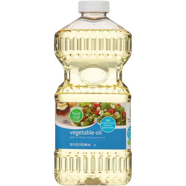 Food Club Vegetable Oil (32 fl oz) Instacart