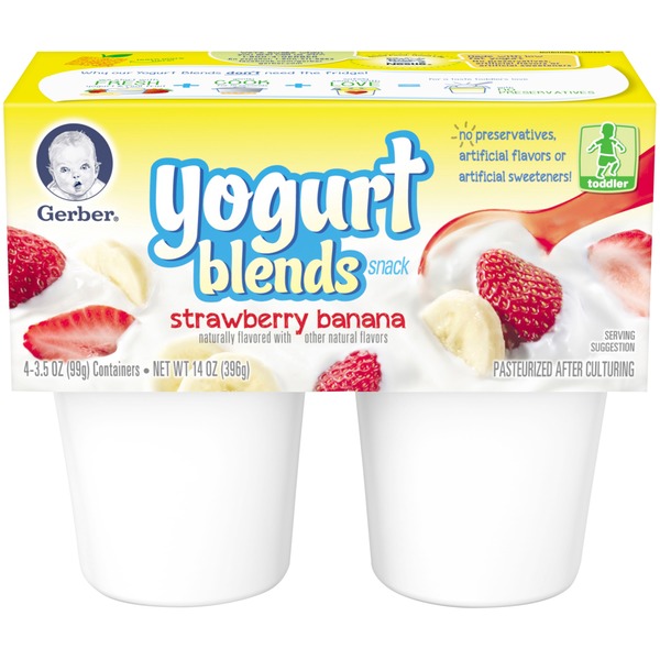 gerber banana yogurt