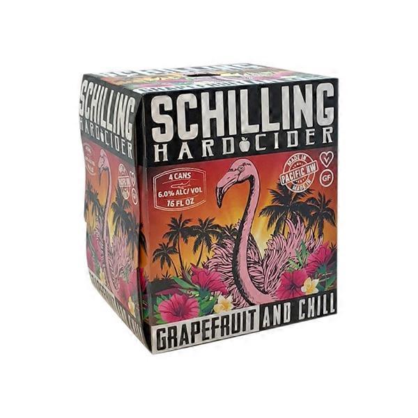 Schilling Cider Grapefruit Cider Cans (16 fl oz) Instacart
