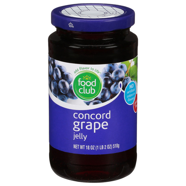Food Club Jelly, Concord Grape Same-Day Delivery or Pickup