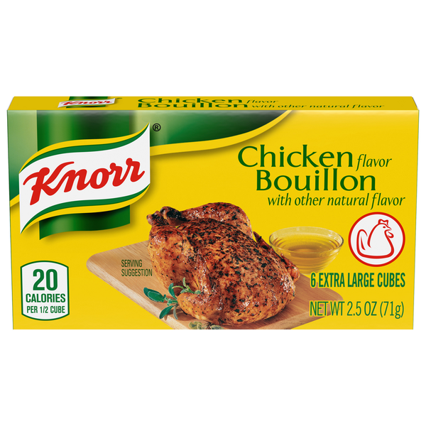 Knorr Bouillon, Chicken Flavor, Extra Large Cubes
