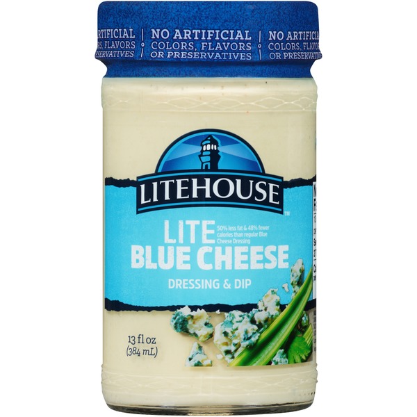 Litehouse Lite Blue Cheese Dressing & Dip (13 fl oz) Instacart