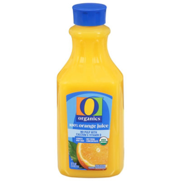 O Organics No Pulp Orange Juice With Calcium