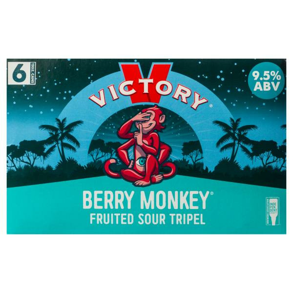Publix Victory Beer, Fruited Sour Tripel, Berry Monkey SameDay