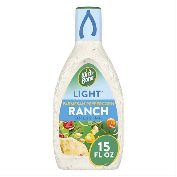 Wish-Bone Light Parmesan Peppercorn Ranch Salad Dressing Wish-Bone Light Parmesan Peppercorn Ranch Salad Dressing