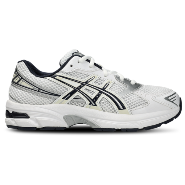Asics Big Kids' GEL-1130 Casual Shoes, Size 5.5 - White, Black & Teal