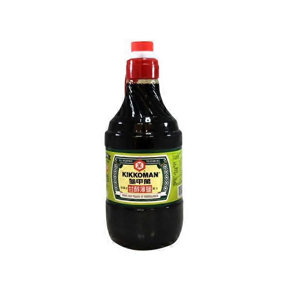 Kikkoman Low Salt Soy Sauce (1.6 L) Instacart