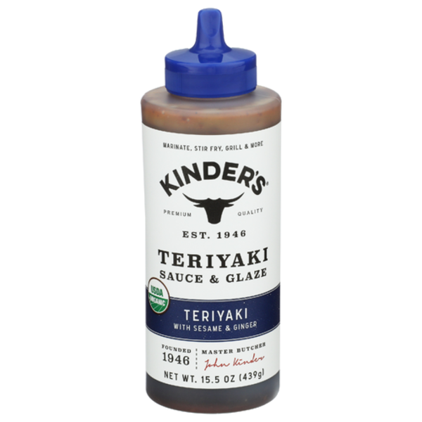 Kinder's Organic Teriyaki With Sesame and Ginger Sauce & Glaze