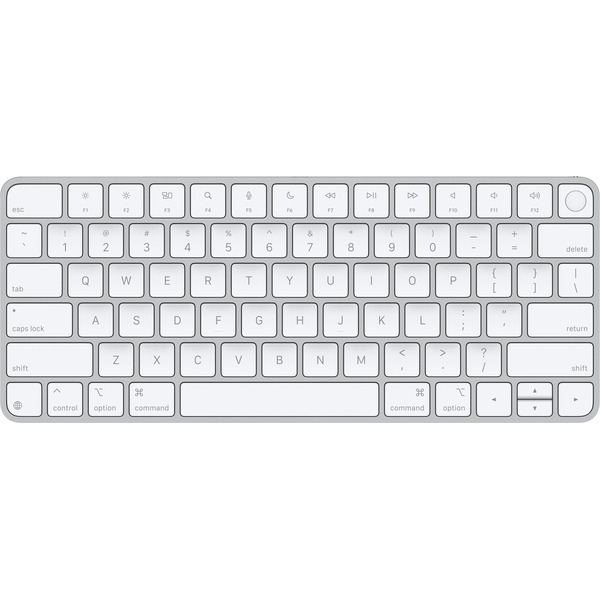 Apple USB-C Magic Keyboard With Touch ID for Mac models With Apple Silicon - White