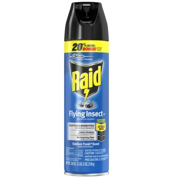 Raid - Insect Killer Spray - 12/15 oz Can