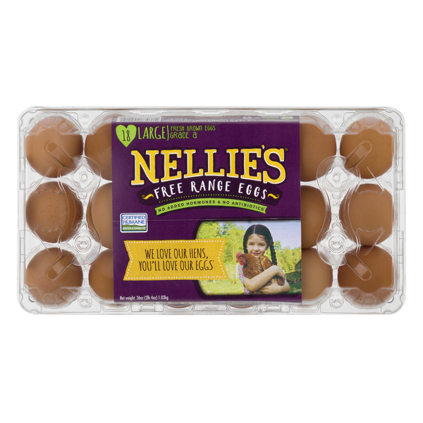Nellie's Free Range Free Range Large Eggs