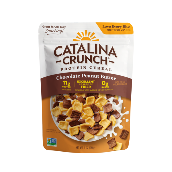 Catalina Crunch Chocolate Peanut Butter, Keto Friendly Cereal