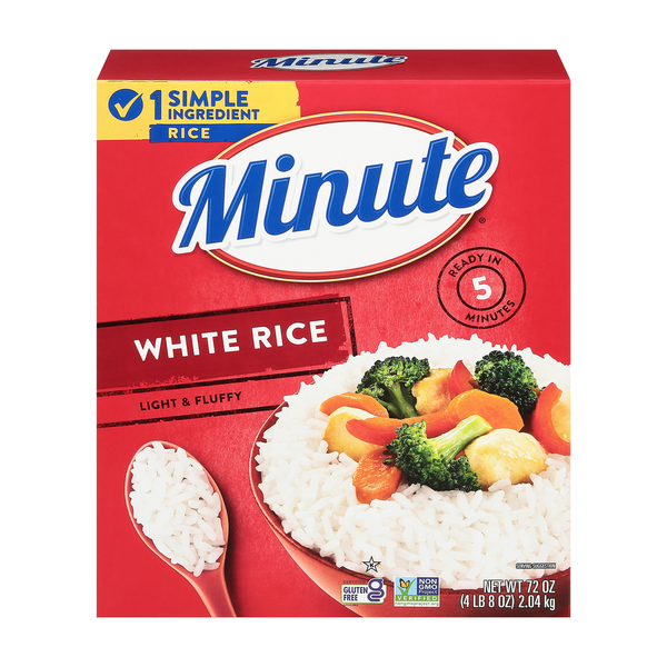 Minute Rice White Rice, Light & Fluffy
