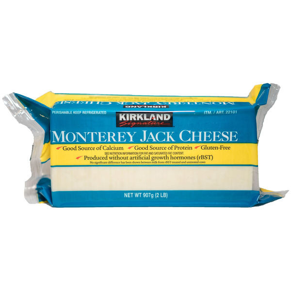 Costco Kirkland Signature Monterey Jack, 2 lbs SameDay Delivery or Pickup Instacart