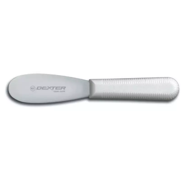 Dexter - S173 Sani-Safe 3 1/2" Sandwich Spreader, White Handle