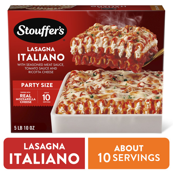 Stouffer's Lasagna Italiano Party Size Frozen Dinner Same-Day