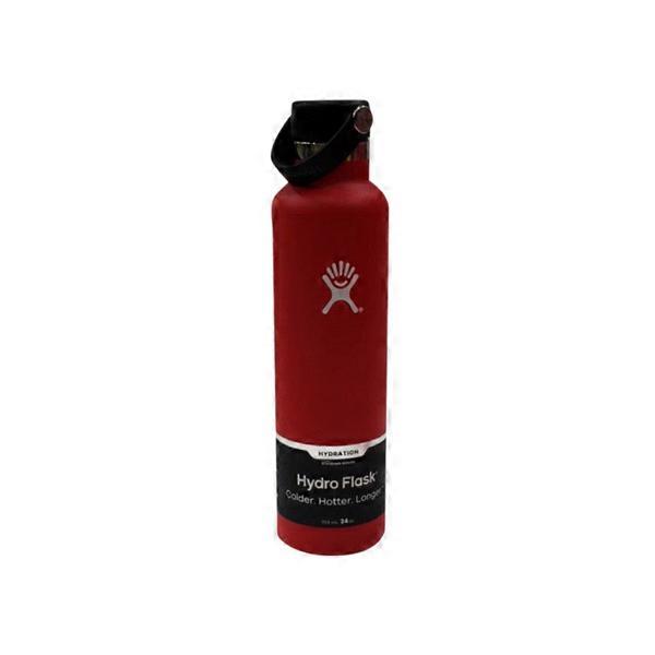 Hydro Flask 24 Ounce Lava Standard Mouth With BPA Free Flex Cap Same-Day  Delivery | Mollie Stone's Markets