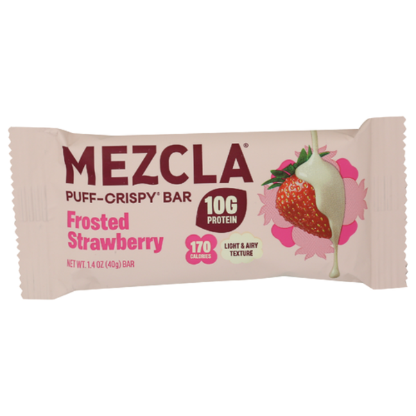 Mezcla Frosted Strawberry Plant Protein Bar