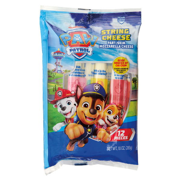 Nickelodeon Paw Patrol String Cheese
