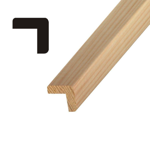 Builders Choice Lwm 206 3/4 In. X 3/4 In. Pine Outside Corner Molding