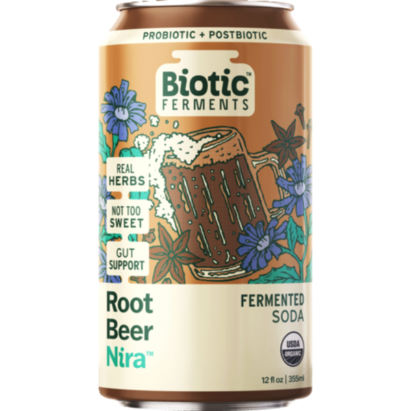 Biotic Ferments Organic Root Beer Fermented Soda