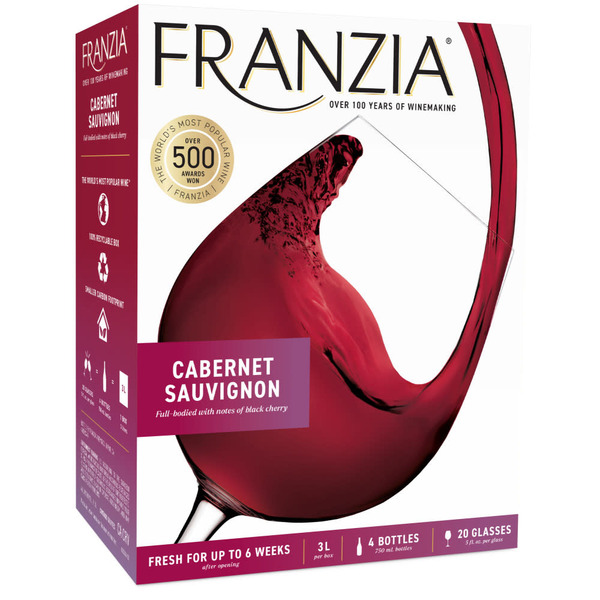 Franzia Vintner Select Cabernet Sauvignon Chile Red Wine Box Same