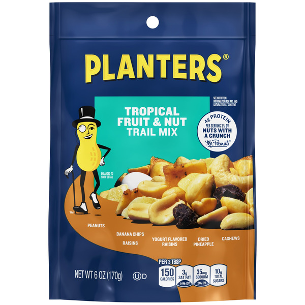 peanut出品　（バラ売） Planters Trail Mix, Tropical Fruit & Nut Same-Day Delivery | Super