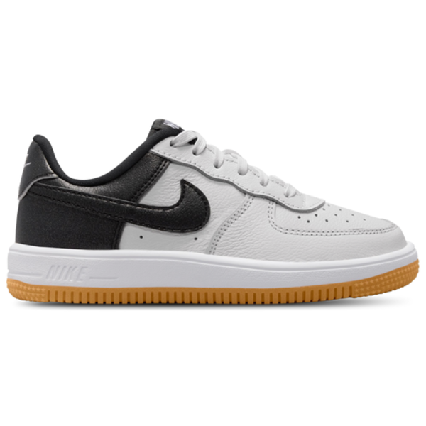 Nike Boys' Force 1 Low Lv8 5 Lace-Up Preschool Basketball Shoes, Size 3.0 - Summit White/Black/Grey