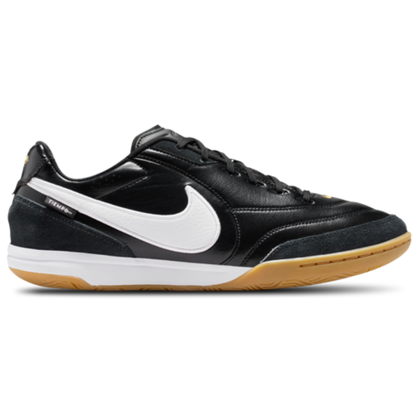 Nike Tiempo Streetgato Indoor Soccer Shoes, Size M9.5/W11, Medium/D - Black/White