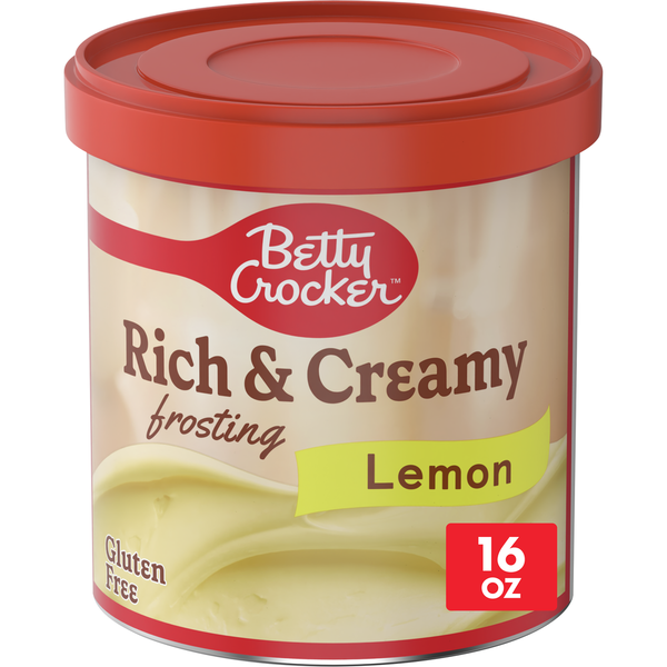 Betty Crocker Rich and Creamy Lemon Frosting Same-Day Pickup