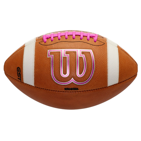 Wilson GST Color Game Football, Official 14+ - Pink