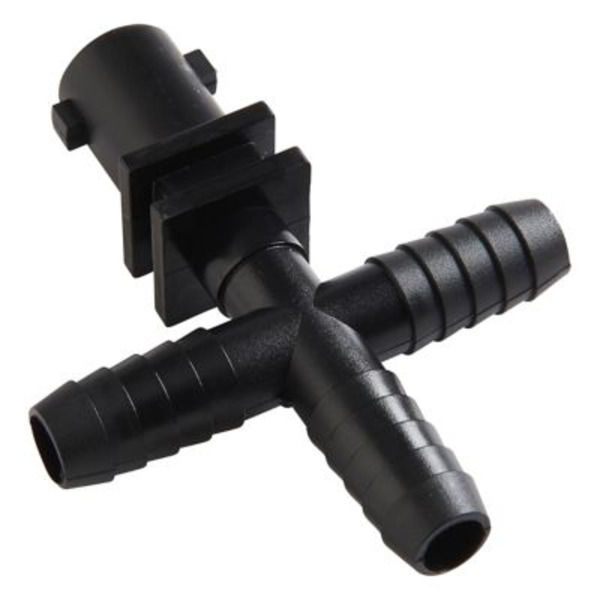 County Line 1/2 in. Barbed Cross Hose Nozzles, 2-Pack