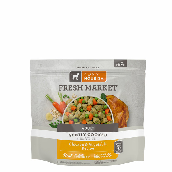 PetSmart Simply Nourish Fresh Market Chicken Vegetable Recipe