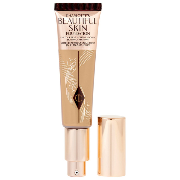 Charlotte Tilbury Beauty Beautiful Skin Medium Coverage Liquid Foundation with Hyaluronic Acid
