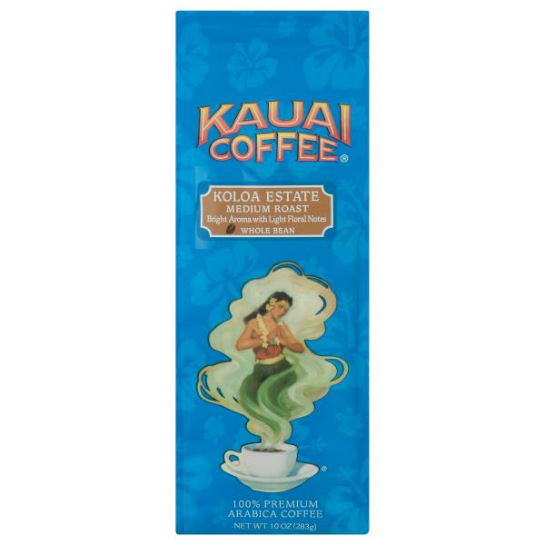Publix Kauai Coffee Koloa Estate Medium Roast Whole Bean Coffee Same