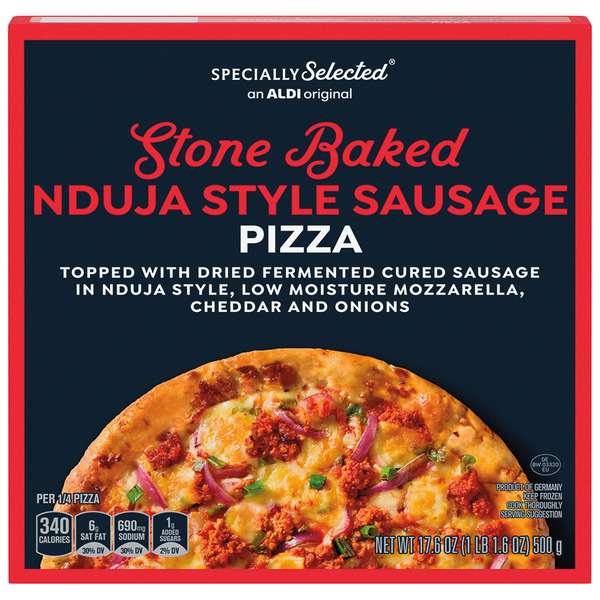 Specially Selected Stone Oven Nduja or Margherita Pi, Nduja Same