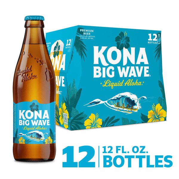 Kona Brewing Co. Big Wave Golden Ale, Bottles Same-Day Delivery