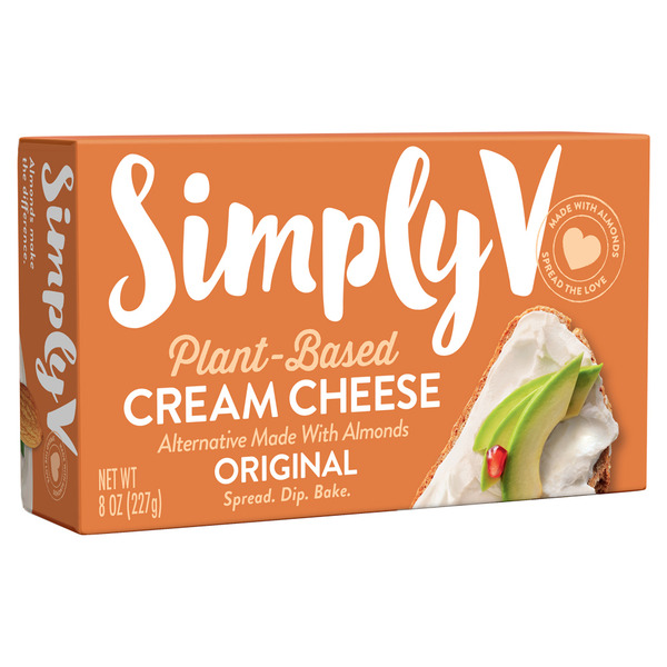 SimplyV Plant-Based Cream Cheese , Original Same-Day Delivery or