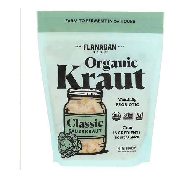 Flanagan Farm Dill Organic Sauerkraut