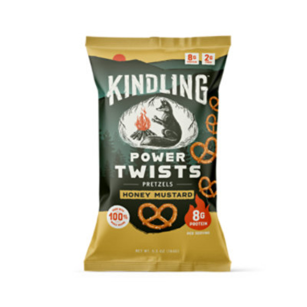 Kindling Honey Mustard Protein Pretzels