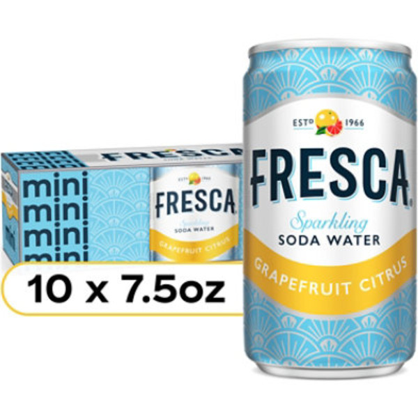 Fresca Mini Grapefruit Citrus Original Sparkling Soda Water