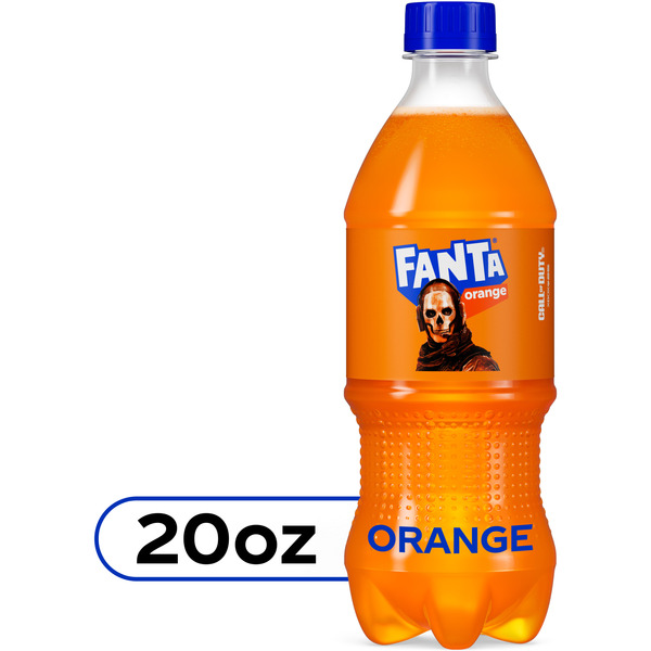 Fanta Orange Soda Bottle